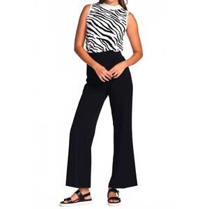 NEW PINK MARTINI heather pants in black